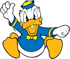 Donald Duck Logo Vector Free - University Of Oregon Stickers Png