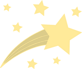 Shooting Stars - Emblem Png