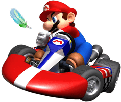 Kart Double Inflatable Bros Dash Mario Games - Free PNG