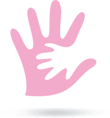 Free Namaste Hands Png - Baby Hands Transparent Png Full Pink Baby Hand Clipart