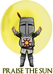 Download Hd Logo - Dark Souls Solaire Png Transparent Png Solaire Praise The Sun