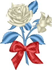 Blue Rose Clipart Red - Png Download Full Size Beautiful Flower Image Clipart