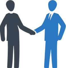 People Shaking Hands Icon Png - Two People Shaking Hands Png