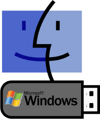 Create Windows 7810 Bootable Usb Drive In Macos With - Mac Os Logo Vector Png