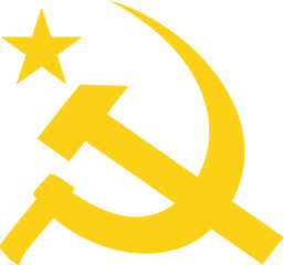 Sickle Hammer Star Png And Transparent - Hammer And Sickle