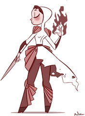 Fire Drawing Tumblr Free Download - Animation Of Joan Of Arc Png