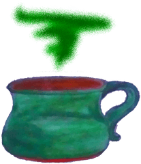 The Tap Car And Teacup - Snipette Earthenware Png