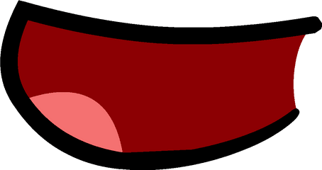 Free Cartoon Smile Png Download - Assets Bfdi Mouth