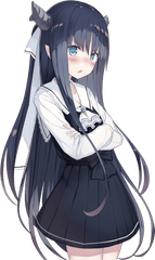 Anime Girl Png - Cute Tsundere Anime Girl