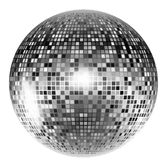 Ball Monochrome Photography Sphere Png - Transparent Background Disco Ball Png