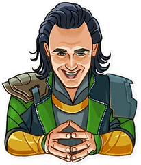 Loki Whatsapp Stickers - Stickers Cloud Loki Telegram Stickers All Png