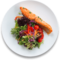 Food Plate Fish Download HD - Free PNG