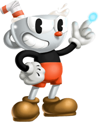 Swell - Cuphead Smash Bros Render Png