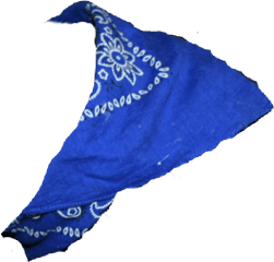 Towel Transparent Cartoon - Blue Bandana Picsart Png