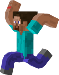 Download Minecraft Clipart Steve Running - Cartoon Minecraft Steve Running Png