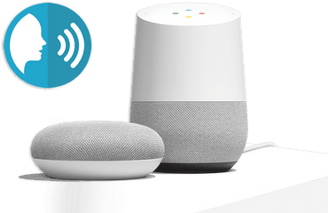 With Google Home Amazon Alexa - Circle Png