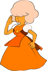 Orange Sapphire Gemcrust Wikia Fandom - Steven Universe Gem Fusions Png