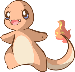 Charmander - Cartoon Png