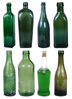 Glass Bottles Png