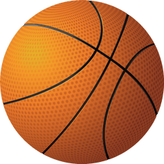 Free Transparent Cartoon Basketball Png - Cartoon Basketball Png