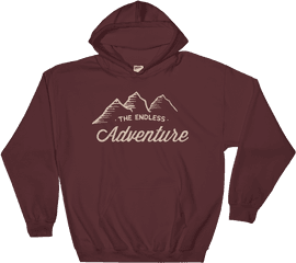 Tea Mountain Logo Hoodie - Hoodie Png