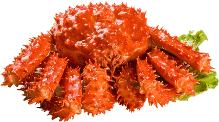 Alaskan King Crab - Carrot Flakes Png