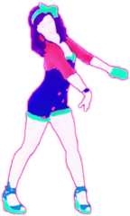 Just Dance Dancers Png Picture - Just Dance 2 Firework