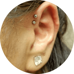 Helix Piercing Mn Nd Il Mt - Helix Piercing Png