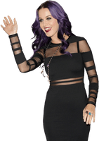 Purple Katy Hair Perry Free HQ Image - Free PNG