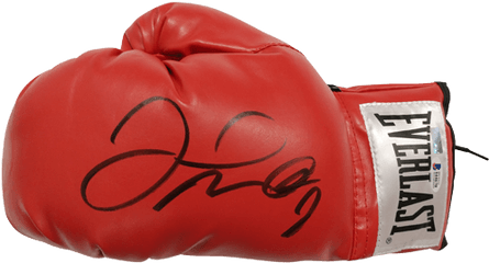 Floyd Mayweather Autographed Everlast Red Boxing Glove - Jsa Boxing Png