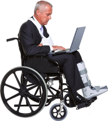 Wheelchair Png Images Person Sitting In Chair Back View