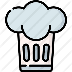 Chef Hat - Free Food Icons Clip Art Png