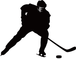 Silhouette Hockey Free Download PNG HQ