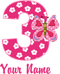 Clipart Transparent Stock Birthday Clip 3rd - 3rd Birthday Transparent 3rd Birthday Png