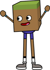 Grass Block Animated Diversity Wiki Fandom - Cartoon Png