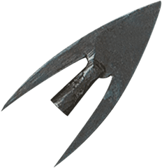 Download Barbed Broadhead Arrowhead - Medieval Arrowhead Broadhead Arrowhead Png