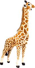 Clipart Giraffe Transparent Background - Giraffe Toy Clear Background Png