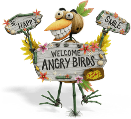 Movie Angry Birds - Angry Birds Bird Sign Png