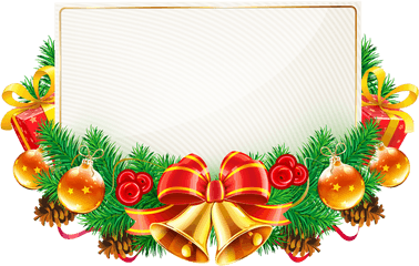 Christmas Clip Art - Wreath Borders Png Download 800600 Transparent Christmas Border Design