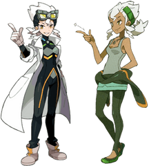 Professor Burnet Pokemon Sun And Moon - Pokemon Professor Burnet Png