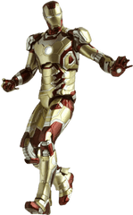 Marvel - Iron Man 3 Iron Man Mark 42 112 Scale Super Alloy Figure Iron Man Mark 70 Png