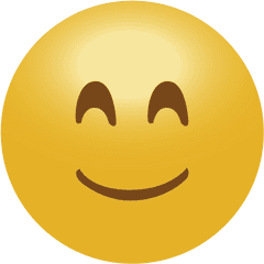 3d Smile Emoticon Emoji - Emoji Png