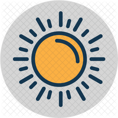 Sun Icon - Icon Sun Vector Free Png