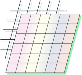 Download Square Grid Lines Check Checkered Chess Chessboard - Transparent Grid Lines Aesthetic Png