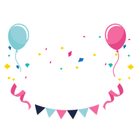 T-Shirt Gift Balloon Greeting Note Birthday Cards - Free PNG