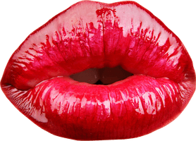 Kiss Red PNG Download Free