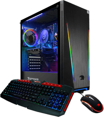 Ibuypower Wa098i - Gaming Desktop Pc Intel I3 9100 8gb Ddr4 2666memory Nvidia Geforce Gtx 1650 240 Gb Ssd Wifi Rgb Windows 10 Home Pc Ultima Generacion 2020 Png