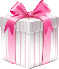 Gift Box Png Clipart Picture - Pink Christmas Gift Png