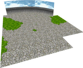 Ds Dsi - Final Fantasy 3 Castle Wall The Models Resource Cobblestone Png