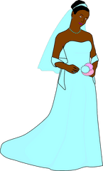 Bride Dress White - Illustration Png